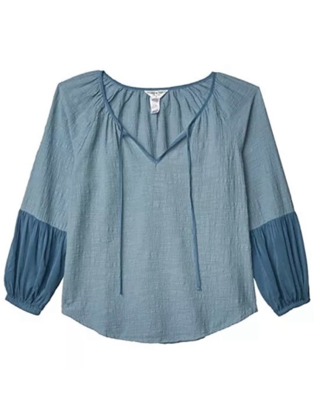 Hard Tail Puff Sleeve Poet Top